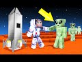 I Found ALIENS In MINECRAFT SPACE! (help)