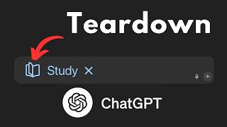 ChatGPT Study Mode FULL Teardown
