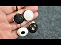 easy polymer clay earrings tutorial Fimo hollow beads