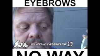 He Shaved His Eyebrows (NO WAY)