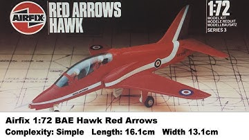 Airfix 1:72 BAE Hawk - Red Arrows Kit Review