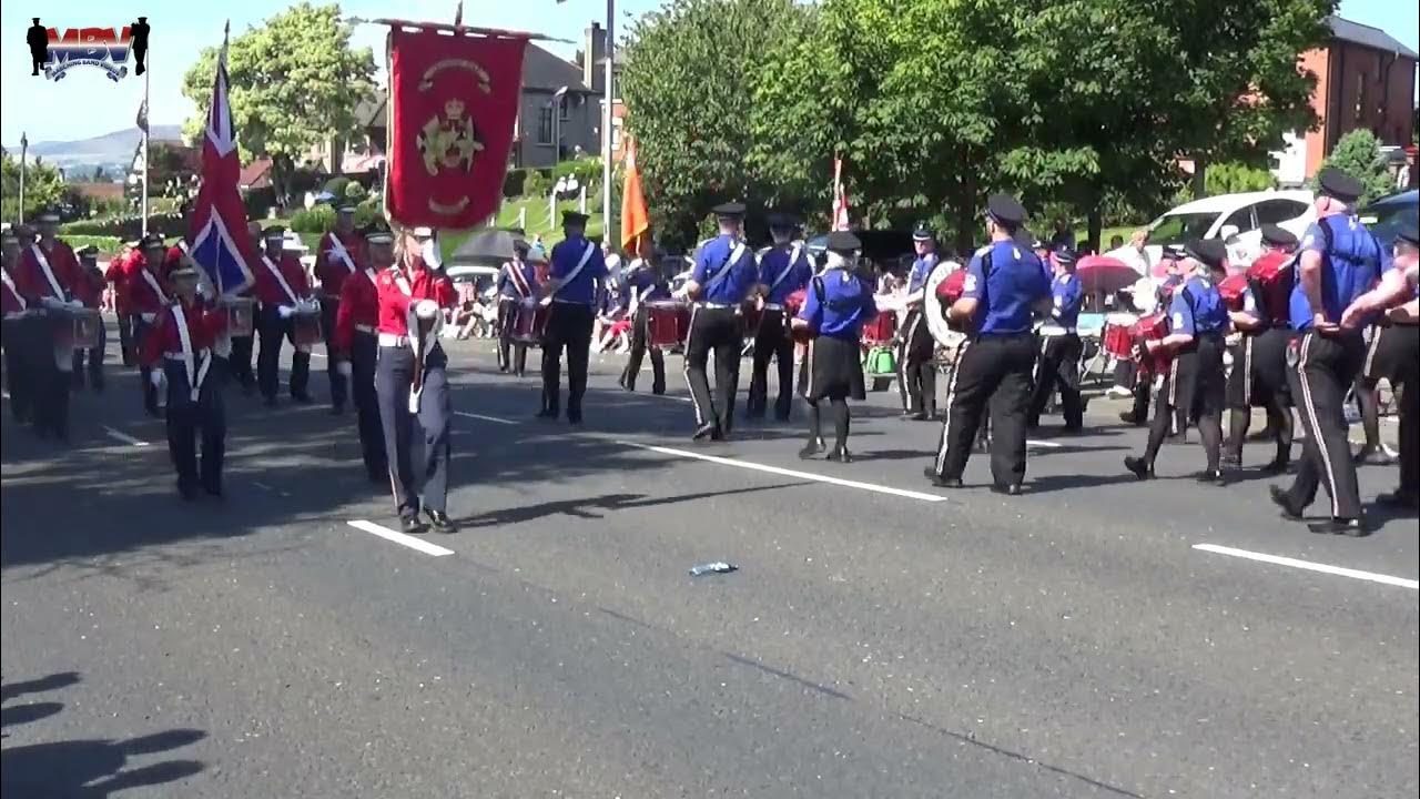 Crimson Star Flute Band ABOD Relief of Derry Celebrations 2022 YouTube