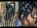 How To - Individual Crochet Goddess Locs Like A Pro -  NO CORNROW