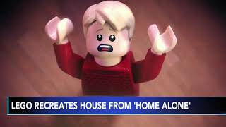Lego set with 3,955 pieces recreates the house from 'Home Alone'