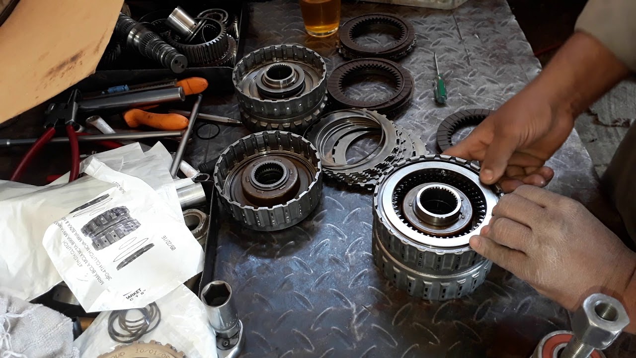 Accord 2008.09 Transmission Rebuild M91A(5) - YouTube