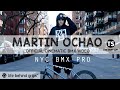 Martin ochoa the shift life  nyc bmx street pro  official cinematic bmx life behind grips