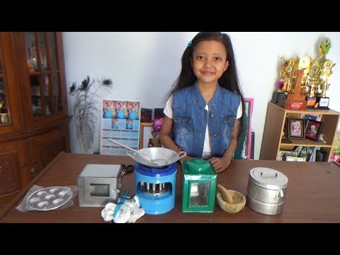 Masak Makanan Beneran Dengan Mainan Kompor Mini Semuanya Serba Mini. 