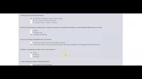 Gotranscript MCQ 28/05/2020