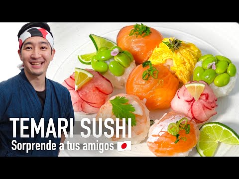 Cómo preparar Sushi, Temari y Nigiri Sushi, Sorprende a tus amigos | Cocina Japonesa Con Yuta