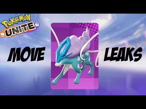 Suicune LEAKED Gameplay Reaction - Pokemon Unite