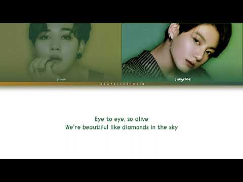 [DIAMONDS LYRICS]JK × JIMIN AI COVER @jungkookjr_official