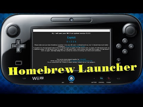 [Wii U] How To Access Homebrew Launcher on 5.5.2