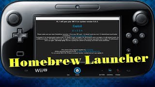 [Wii U] How To Access Homebrew Launcher on 5.5.2
