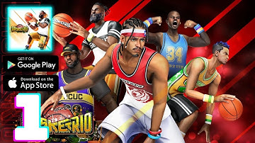 Basketrio - Allstar Streetball Gameplay Walkthrough Part 1  - (iOS, Android)