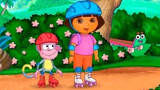 Dora The Explorer Doras Great Roller Skate Adventure Funny Games Tv