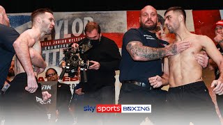 HEATED WEIGH-IN! Josh Taylor vs Jack Catterall ⚖️😡