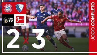 Thumbnail for JOGO COMPLETO: BAYERN DE MUNIQUE X BOCHUM | RODADA 25 | BUNDESLIGA 2024-2025