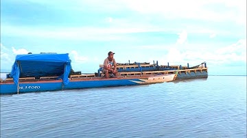 CAMPING DI DANAU TEMPE TIDUR DALAM PERAHU SANTAP HASIL PANCING TENGA MALAM
