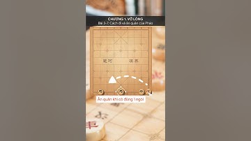 Cách đi và ăn quân của Pháo #tieututhichco