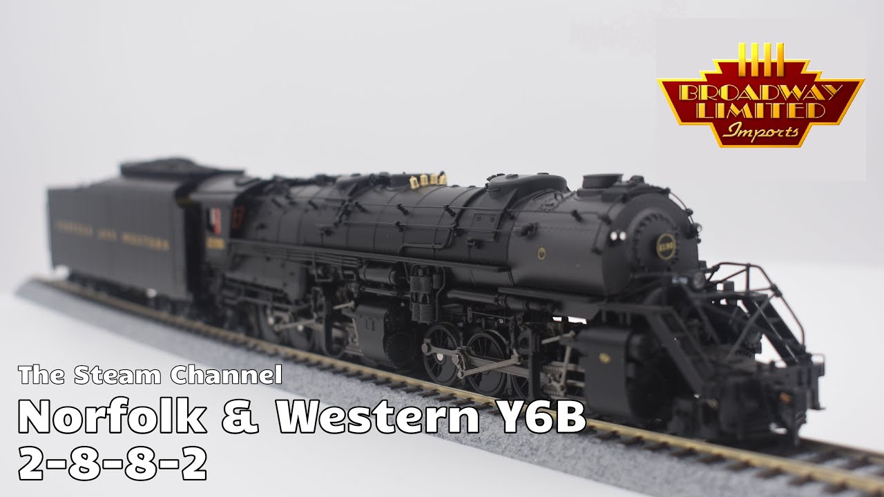 Review: Broadway Limited Y6B N&W Paragon 3 HO Scale