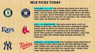 MLB and NBA Picks May 16th Best Bets Today