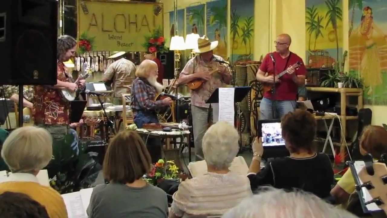 Thursday Uke Jam Huntington Beach "The Naughty Monkeys" YouTube
