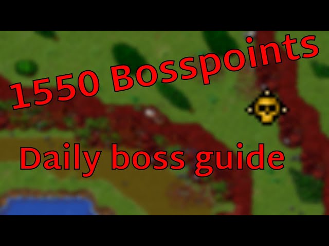 Sfn for Tibia - Boss Rotation!