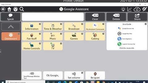 Adding Google Assistant to an existing Snap Core First pageset
