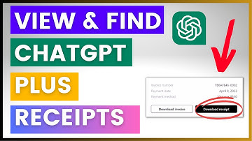 How To View & Download ChatGPT Plus Subscription Receipts?
