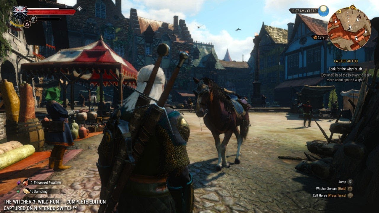 The witcher 3 nintendo switch patch фото 12