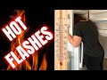 Hot flashes in women. Symptoms of hot flashes, causes, and possible solutions to help.