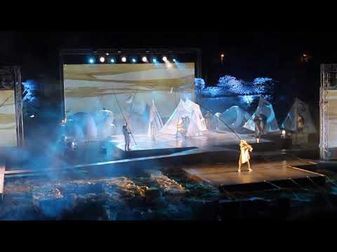 Спектакль "Грифон" в Херсонесе. 3 августа 2019 г. Интерлюдия 1