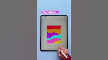 iPad wallpaper💜 #shorts #procreate #trendingshorts #easyart #procreateart #art #create #trending