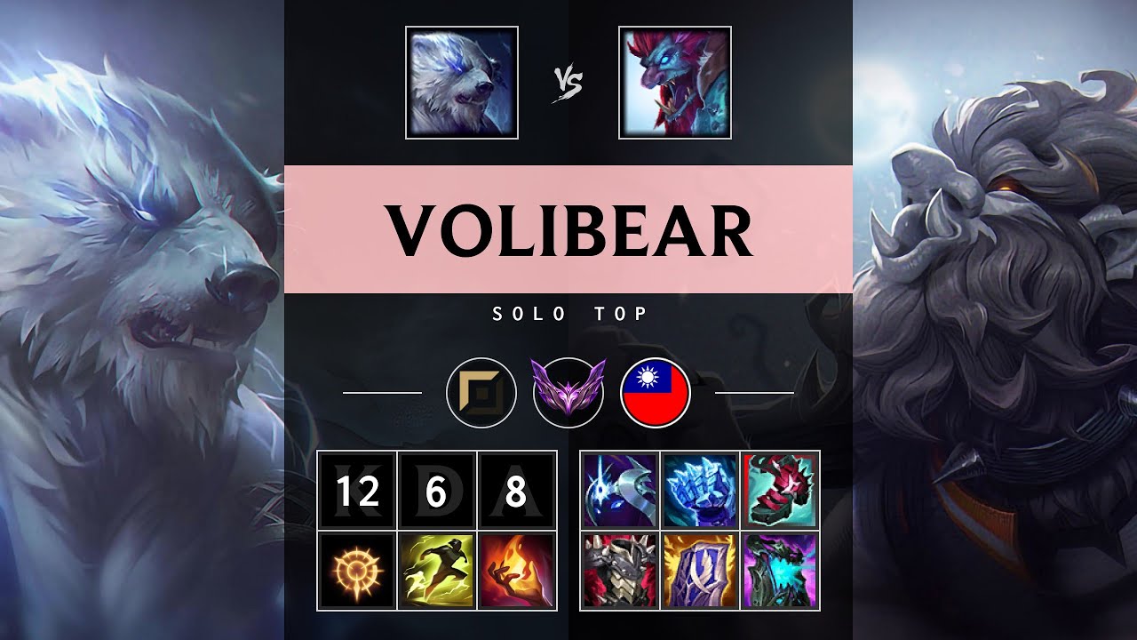 Volibear Top vs Trundle - TW Master Patch 25.13