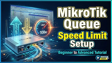 How to Create Queue in MikroTik | Simple Bandwidth Limit Setup for Beginners (2025 Tutorial)"