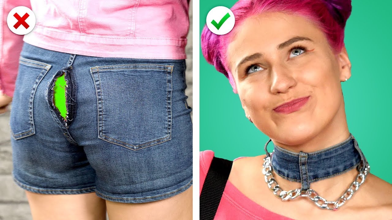 9 School Fashion Hacks! DIY Clothing Ideas And Other Crafts