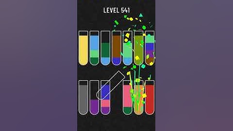water sort puzzle - level 541