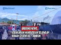 Breaking news kebakaran hanguskan sejumlah rumah di bentas  ambon