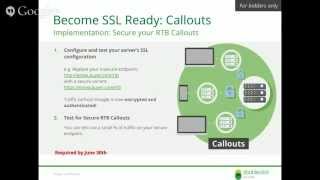 Ad Exchange Buyer Training: Get Ready for SSL (US)