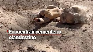 ¡DE TERROR! | Encuentran cementerio clandestino en las afueras de Ciudad Juárez, Chihuahua