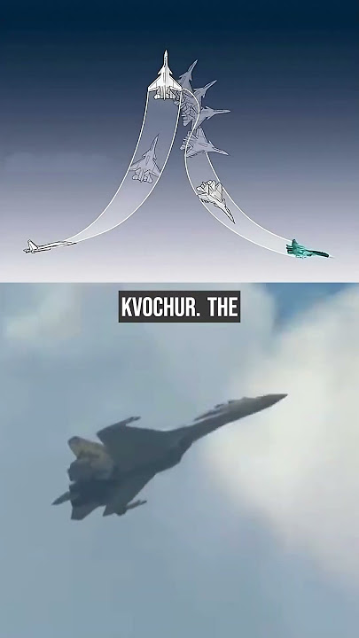 Fighter Jet Maneuvers : Kvochur's Bell Maneuver