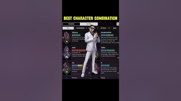 Best Character Combination || skyler character combination for br rank