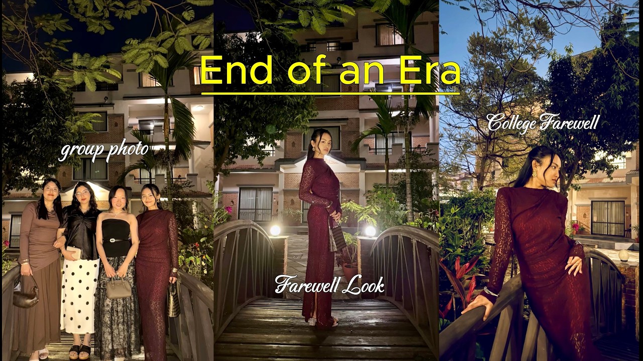 End of an Era But Make It Stylish | College Farewell Vlog - YouTube