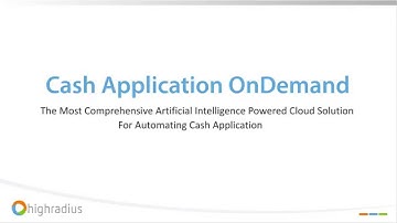 Cash Application Process in Accounts Receivable | HighRadius