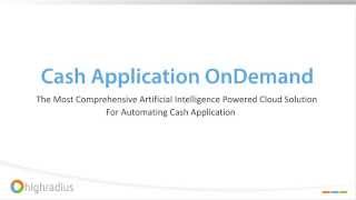 Speed Up Cash Application with AI-Powered Payment Matching | HighRadius