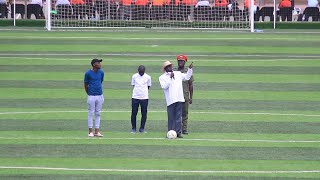 Enduulu!! President Musseven Agudewo Mbutongole Omupiira Ogusose Ku Hamis Stadium Nakivubo
