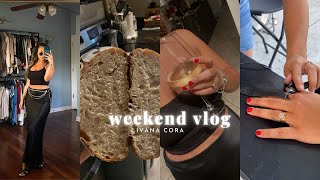 VLOG | The Weekend! Permanent Jewelry, Baking Sroudough, Tons of Updates!