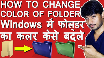 How to Change Folder Color in Windows 7