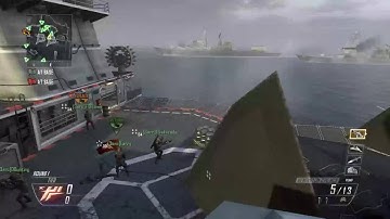 Black ops 2 little custom game trickshot :D