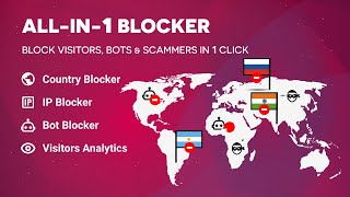 Blocky: IP & Country Blocker For Wix Sites: Block Country, Visitors Analytics, Block IP Address Bots screenshot 5